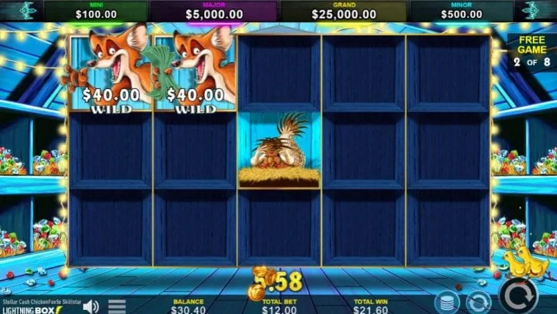 Stellar Cash Chicken Fox 5x Skillstar