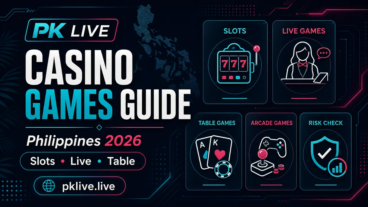 Popular Online Casino Games Philippines 2026: Slots, Live Games, Table Games, and Risk Checks