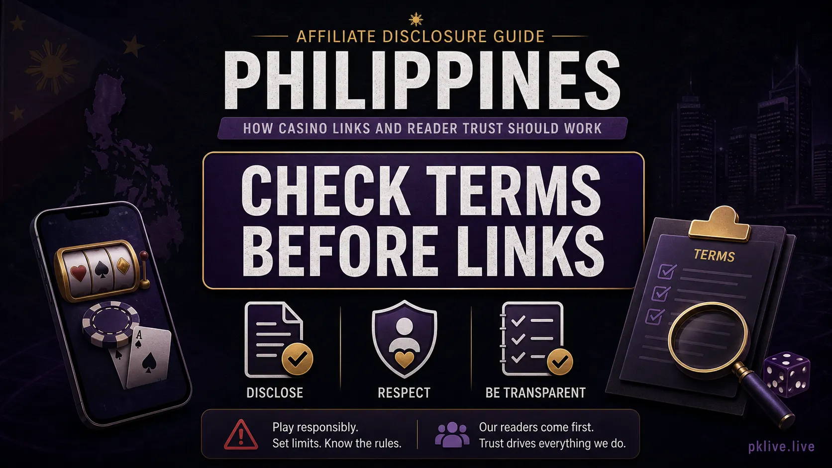 Casino Link Trust Checklist Philippines: CTAs, Disclosure Notes, and Terms to Check stop-rule illustration