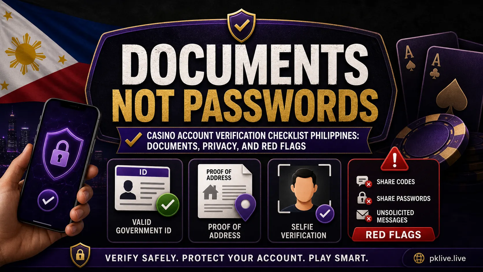 Casino Account Verification Checklist Philippines: Documents, Privacy, and Red Flags stop-rule illustration